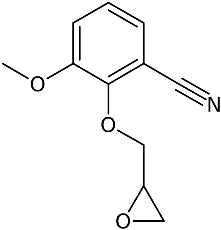 3-Methoxy-2-(oxiran-2-ylmethoxy)benzonitrile, NX73910