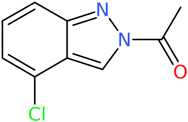 CAS: 1303890-13-2 | 2-Acetyl-4-chloro-2H-indazole, NX20481