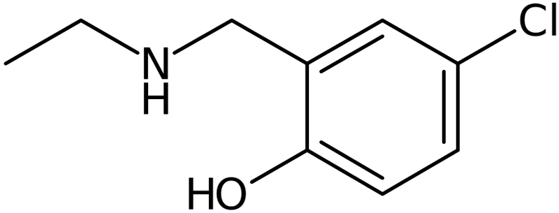 CAS: 1016500-71-2 | 4-Chloro-2-[(ethylamino)methyl]phenol, >95%, NX11043