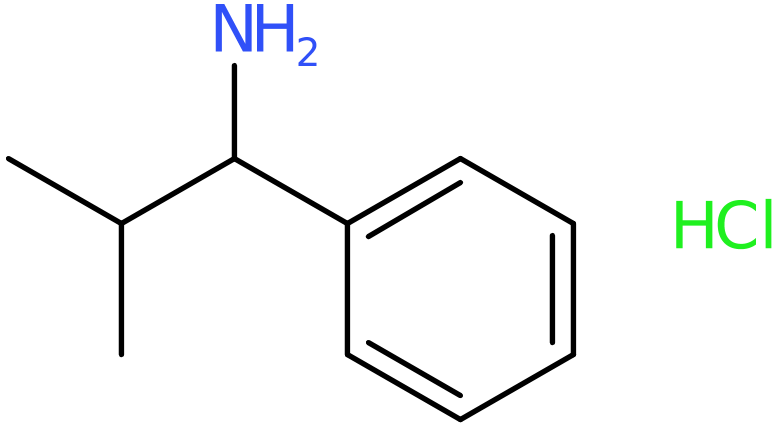 CAS: 24290-47-9 | 2-Methyl-1-phenylpropan-1-amine hydrochloride, >95%, NX37092