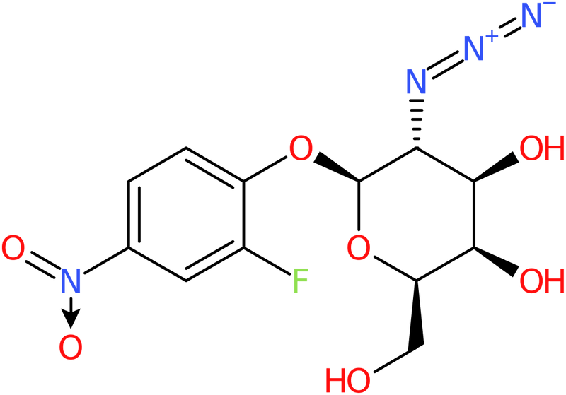 2-Fluoro-4-nitrophenyl 2-azido-2-deoxy-beta-D-galactopyranoside, Min., >95%, NX72169