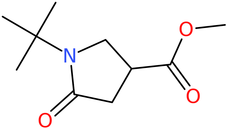 CAS: 59857-85-1 | Methyl 1-(2-methyl-2-propanyl)-5-oxo-3-pyrrolidinecarboxylate, NX54419