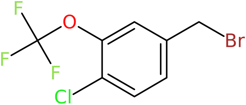 CAS: 886500-93-2 | 4-Chloro-3-(trifluoromethoxy)benzyl bromide, >97%, NX66794