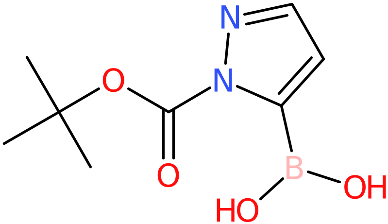 CAS: 1217500-54-3 | 1H-Pyrazole-5-boronic acid, N1-BOC protected, >95%, NX17826
