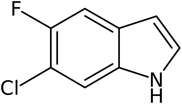 CAS: 122509-72-2 | 6-Chloro-5-fluoro-1H-indole, NX18130