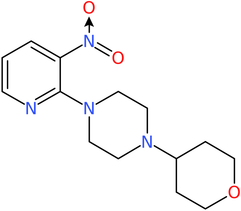 1-(3-Nitropyridin-2-yl)-4-tetrahydro-2H-pyran-4-ylpiperazine, NX73888