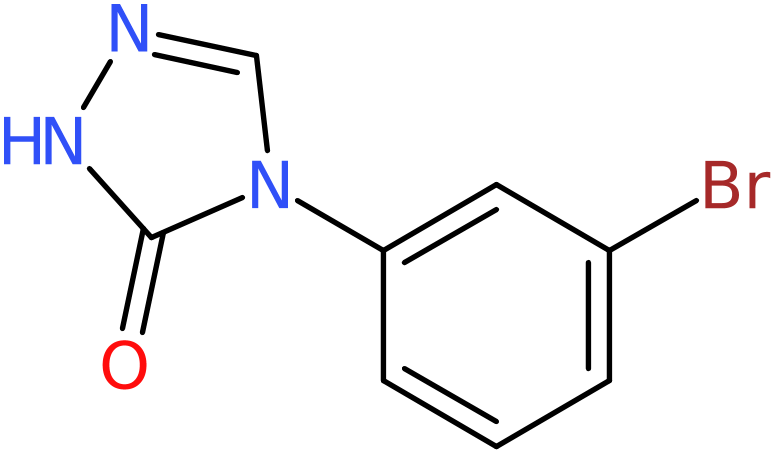 CAS: 1007578-99-5 | 4-(3-Bromophenyl)-2,4-dihydro-3H-1,2,4-triazol-3-one, NX10752