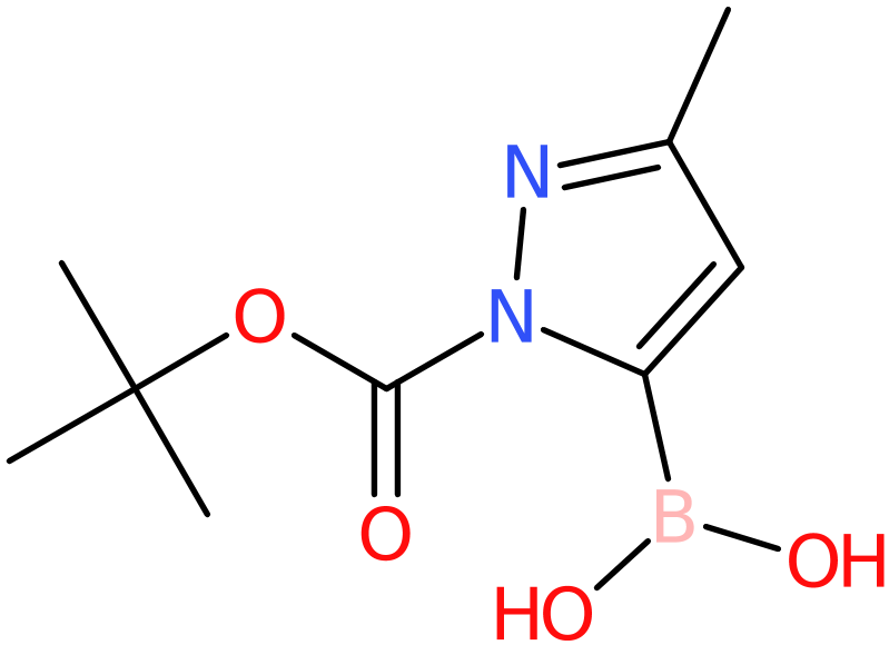CAS: 1217501-27-3 | 1-BOC-3-Methylpyrazole-5-boronic acid, >95%, NX17834