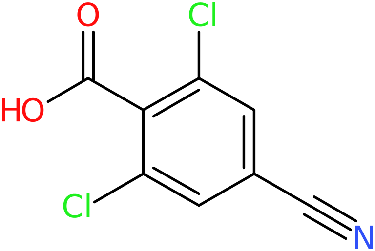CAS: 1258298-05-3 | 4-Cyano-2,6-dichlorobenzoic acid, >95%, NX19258