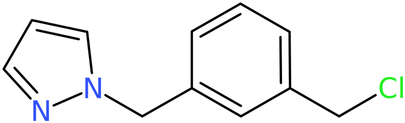 1-[3-(Chloromethyl)benzyl]-1H-pyrazole, >95%, NX74130