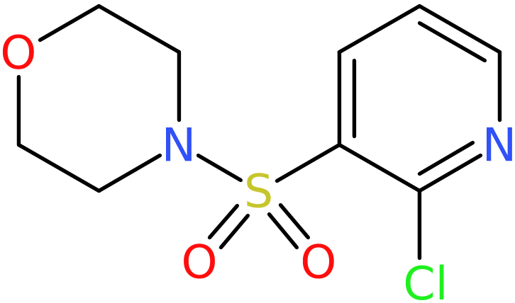 CAS: 60597-72-0 | 4-[(2-Chloropyridin-3-yl)sulphonyl]morpholine, >97%, NX54673