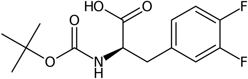CAS: 205445-51-8 | 3,4-Difluoro-D-phenylalanine, N-BOC protected, >98%, NX33353
