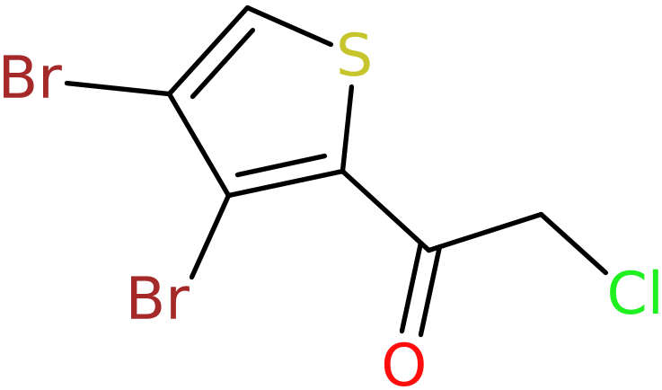 CAS: 62673-71-6 | 2-(Chloroacetyl)-3,4-dibromothiophene, NX55750