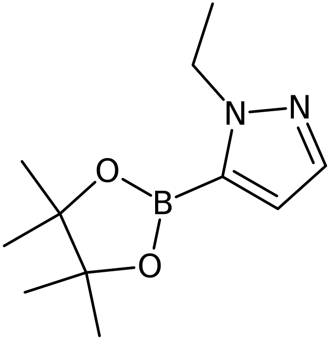 CAS: 1007110-53-3 | 1-Ethylpyrazole-5-boronic acid, pinacol ester, >98%, NX10734