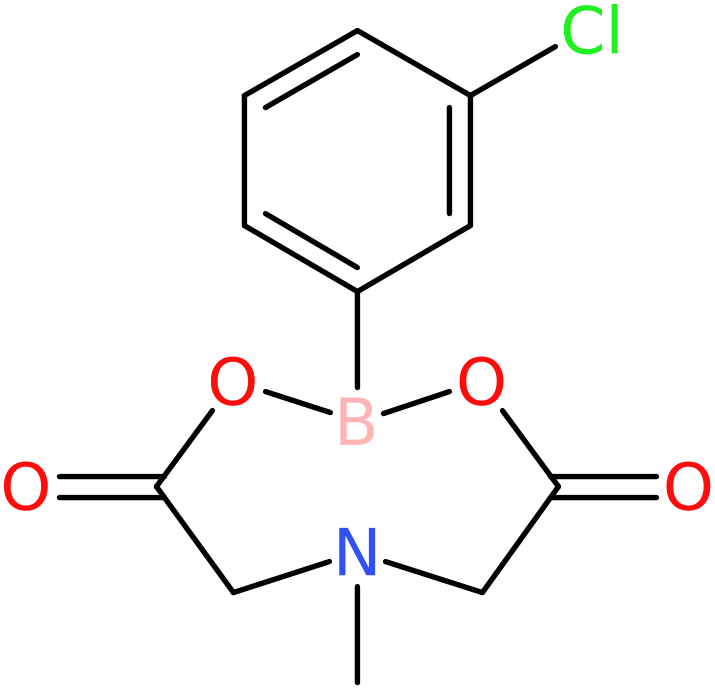 2-(3-Chlorophenyl)-6-methyl-1,3,6,2-dioxazaborocane-4,8-dione, NX74051