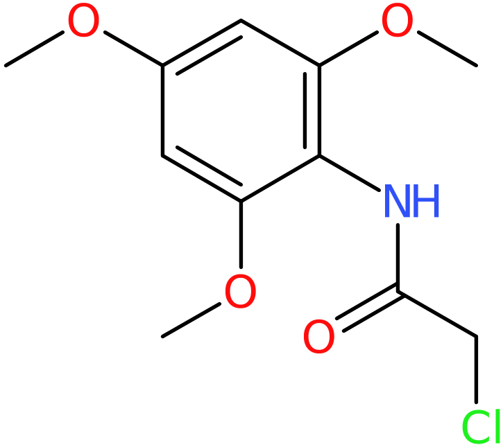 CAS: 1245796-20-6 | 2-Chloro-N-(2,4,6-trimethoxyphenyl)acetamide, NX18866