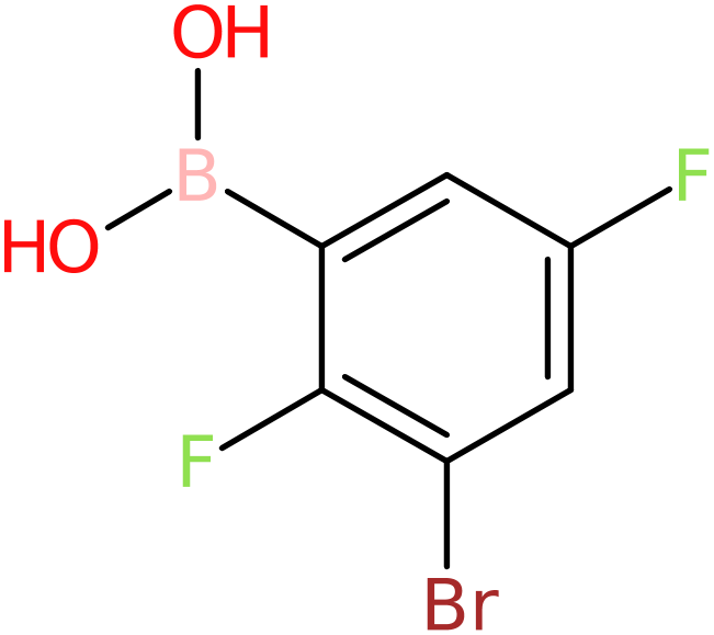 3-Bromo-2,5-difluorobenzeneboronic acid, >95%, NX74762