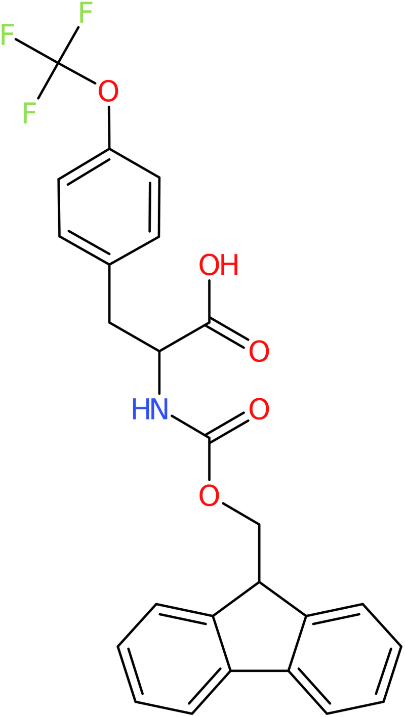2-{[(9H-Fluoren-9-ylmethoxy)carbonyl]amino}-3-[4-(trifluoromethoxy)phenyl]propanoic acid, NX74468