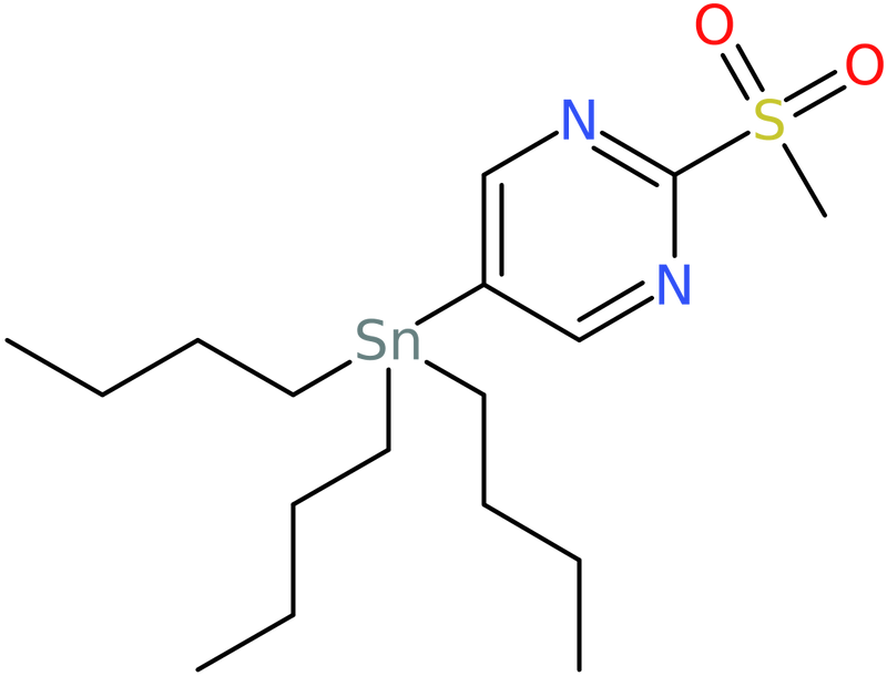 CAS: 122476-85-1 | 2-(Methylsulphonyl)-5-(tributylstannyl)pyrimidine, NX18123