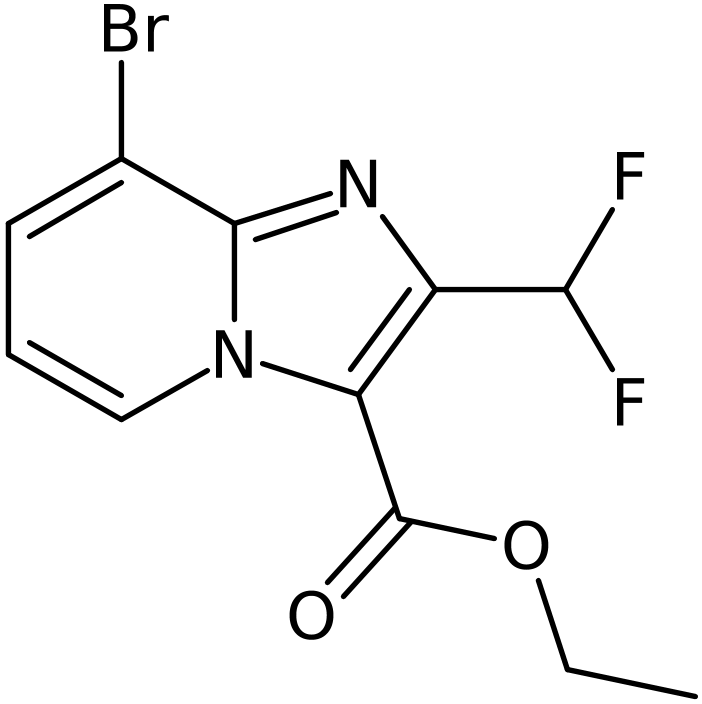 CAS: 2451256-43-0 | Ethyl 8-bromo-2-(difluoromethyl)imidazo[1,2-a]pyridine-3-carboxylate, NX37272