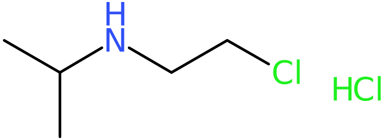 CAS: 6306-61-2 | N-(2-Chloroethyl)propan-2-amine hydrochloride, >95%, NX56005
