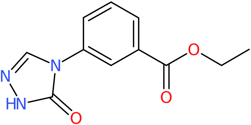Ethyl 3-(5-oxo-1,5-dihydro-4H-1,2,4-triazol-4-yl)benzoate, NX73849