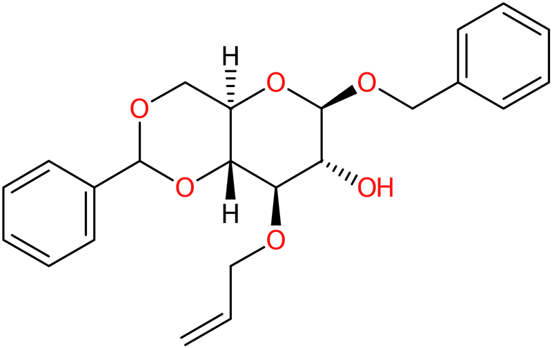 CAS: 103078-11-1 | Benzyl 3-O-allyl-4,6-O-benzylidene-beta-D-glucopyranoside, >98%, NX11800