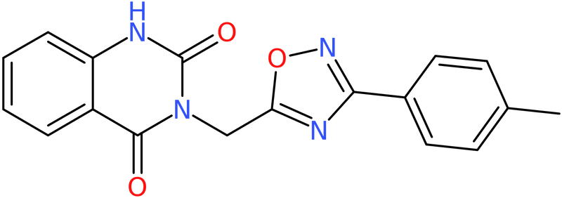 CAS: 1223889-81-3 | 3-{[3-(4-Methylphenyl)-1,2,4-oxadiazol-5-yl]methyl}quinazoline-2,4(1H,3H)-dione, NX18109