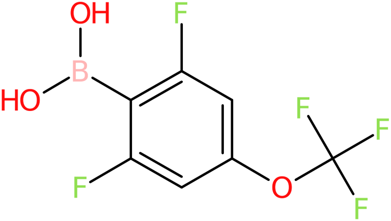 2,6-Difluoro-4-(trifluoromethoxy)benzeneboronic acid, >95%, NX74470