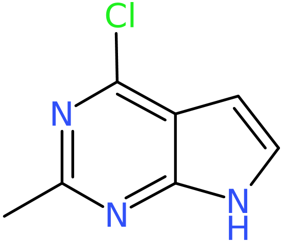 CAS: 71149-52-5 | 4-Chloro-2-methyl-7H-pyrrolo[2,3-d]pyrimidine, >98%, NX59249