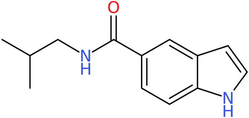 CAS: 104447-76-9 | N-(2-Methylpropyl)-1H-indole-5-carboxamide, NX12309