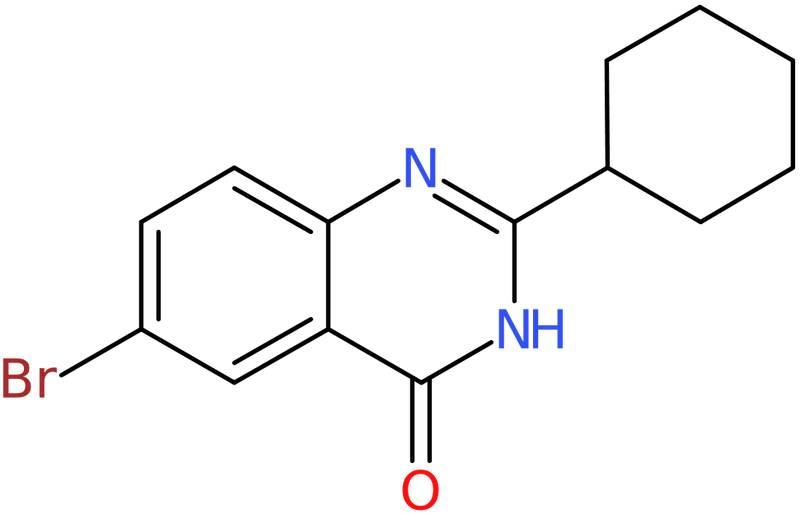 CAS: 1000339-29-6 | 6-Bromo-2-cyclohexylquinazolin-4(3H)-one, NX10094