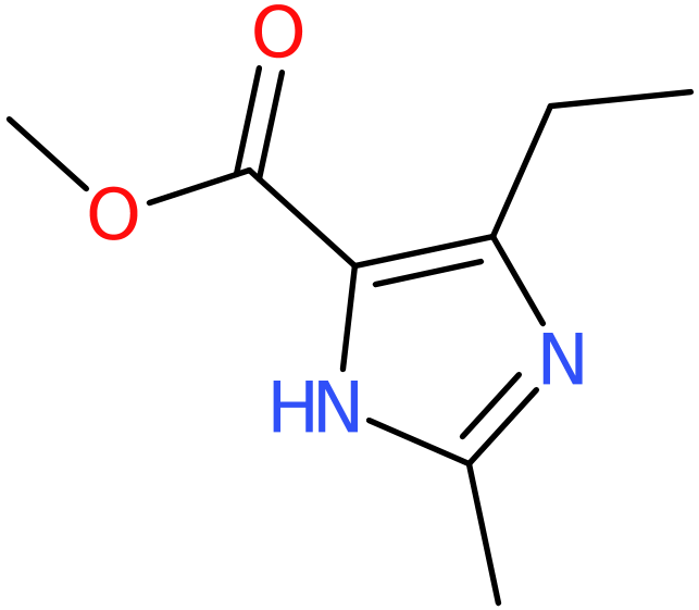 CAS: 1245644-44-3 | Methyl 4-ethyl-2-methyl-1H-imidazole-5-carboxylate, >97%, NX18850