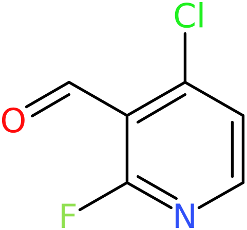 CAS: 1232432-20-0 | 4-Chloro-2-fluoronicotinaldehyde, >95%, NX18413