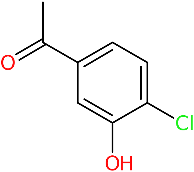 CAS: 61124-56-9 | 1-(4-Chloro-3-hydroxyphenyl)ethanone, >98%, NX54958