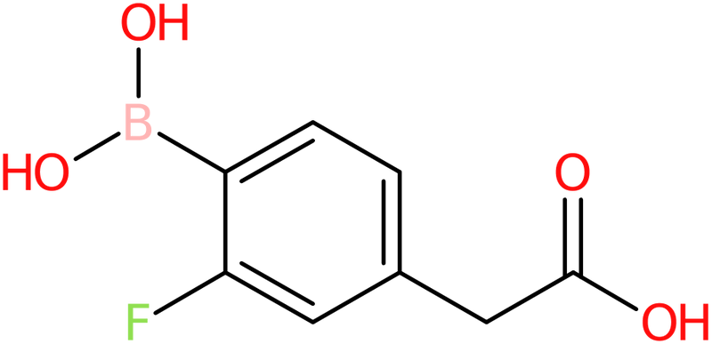 4-(Carboxymethyl)-2-fluorobenzeneboronic acid, NX74749
