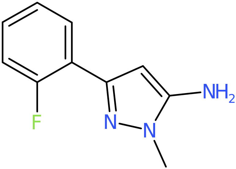 CAS: 1012879-56-9 | 5-Amino-3-(2-fluorophenyl)-1-methylpyrazole, >96%, NX10941