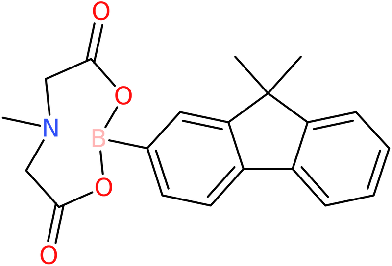 2-(9,9-Dimethyl-9H-fluoren-2-yl)-6-methyl-1,3,6,2-dioxazaborocane-4,8-dione, NX74057