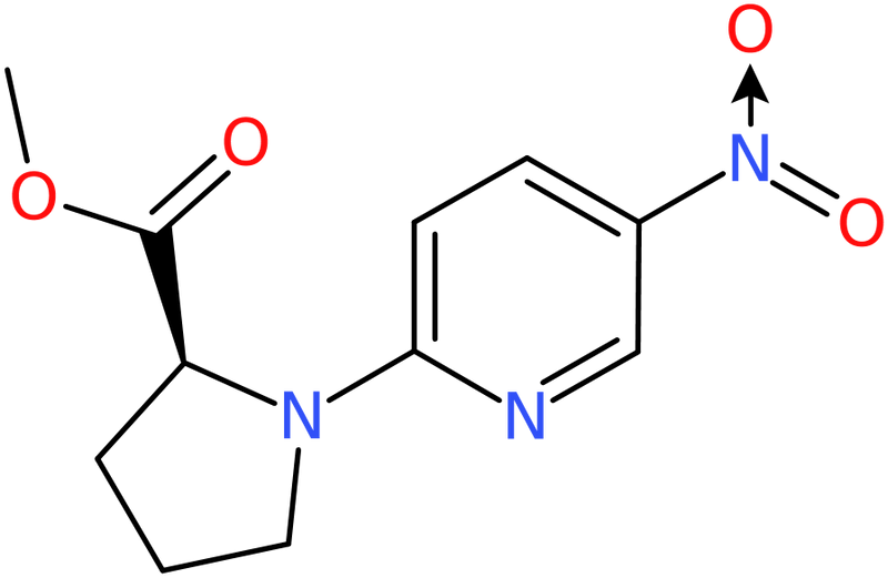 CAS: 122092-22-2 | Methyl (2S)-1-(5-nitropyridin-2-yl)pyrrolidine-2-carboxylate, NX17961