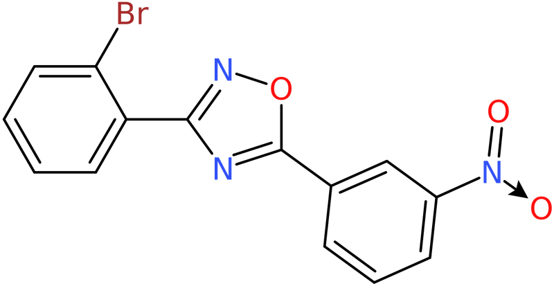 CAS: 1000339-27-4 | 3-(2-Bromophenyl)-5-(3-nitrophenyl)-1,2,4-oxadiazole, NX10092
