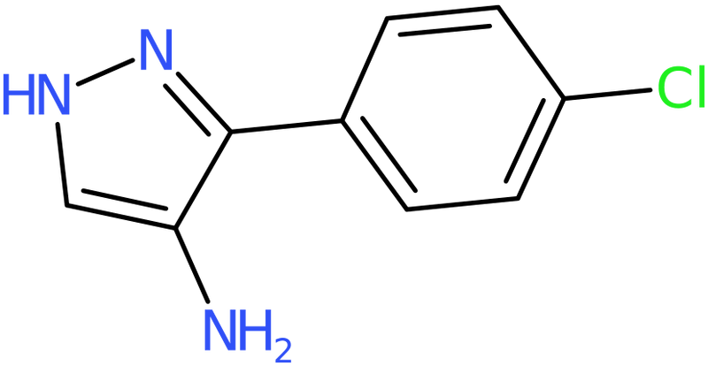 CAS: 91857-91-9 | 3-(4-Chlorophenyl)-1H-pyrazol-4-amine, >95%, NX68924