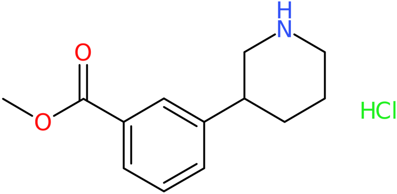 CAS: 79412-52-5 | Methyl 3-(piperidin-3-yl)benzoate hydrochloride, >97%, NX62194