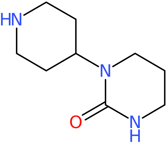 CAS: 61220-36-8 | 1-(Piperidin-4-yl)-1,3-diazinan-2-one, >95%, NX55000