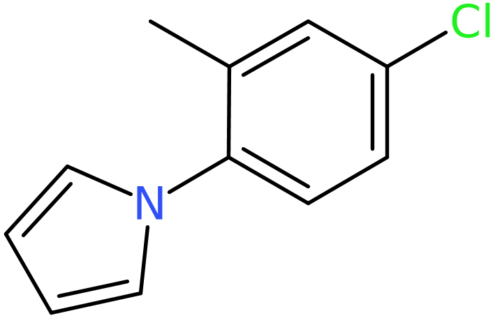 CAS: 881040-44-4 | 1-(4-Chloro-2-methylphenyl)-1H-pyrrole, >95%, NX65986