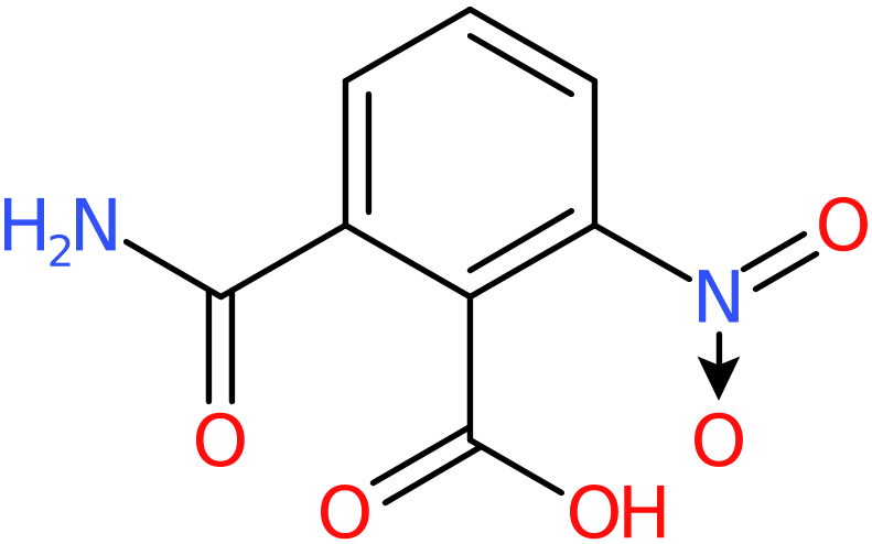 CAS: 65911-46-8 | 2-Carbamoyl-6-nitrobenzoic acid, NX57191
