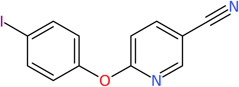 6-(4-Iodophenoxy)nicotinonitrile, NX73794