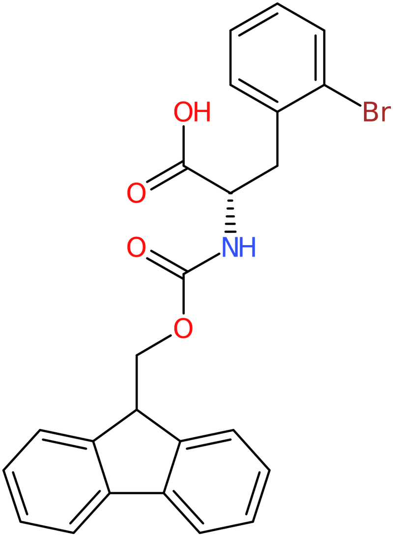 CAS: 220497-47-2 | 2-Bromo-L-phenylalanine, N-FMOC protected, NX35085