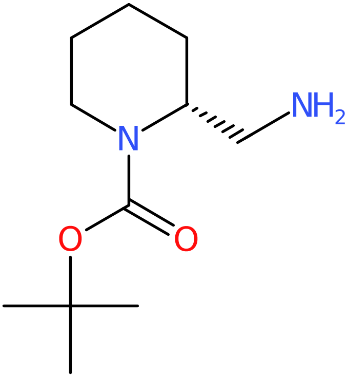 CAS: 683233-14-9 | (2R)-2-(Aminomethyl)piperidine, N1-BOC protected, NX58133