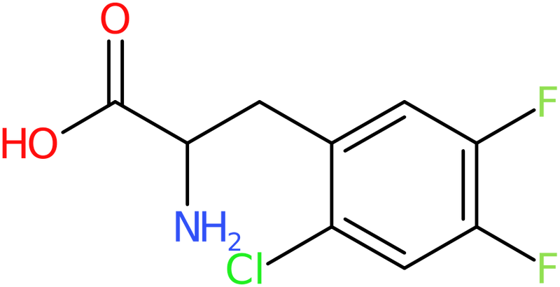 CAS: 1259983-39-5 | 2-Chloro-4,5-difluoro-DL-phenylalanine, NX19317