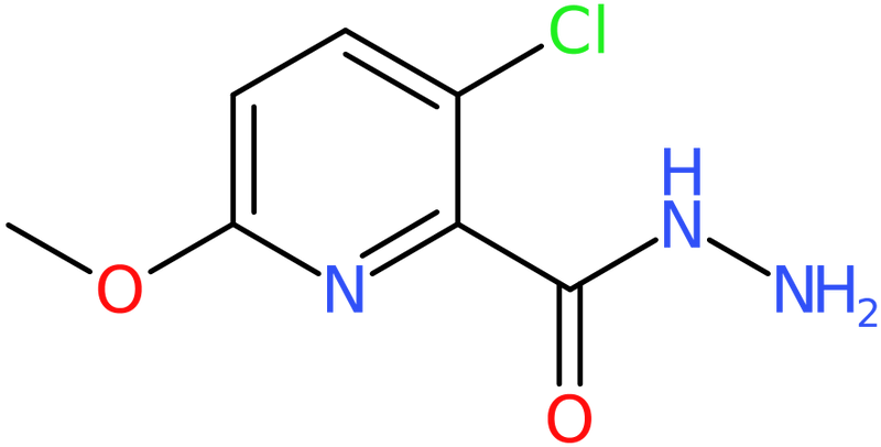 CAS: 1257535-40-2 | 3-Chloro-6-methoxypyridine-2-carbohydrazide, NX19226